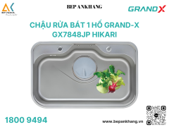 Chậu rửa bát Grand-X GX7848JP HIKARI